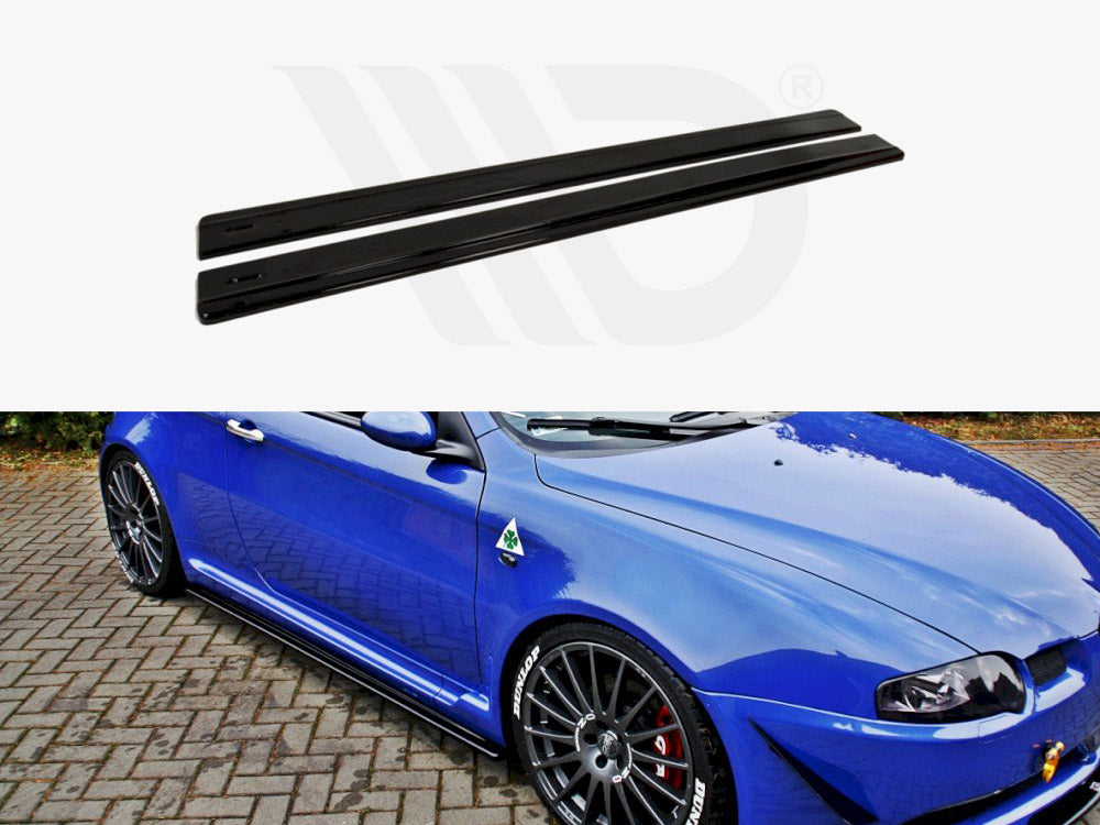 Maxton Design AL-147-1-GTA-SD1T Side Skirts Diffusers Alfa Romeo 147 Gta | Duco Car Parts UK Car Parts