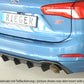Rieger 00034212 Ford DEH Focus 4 Rear Diffuser for Sport Tailpipe Left & Right (Inc. Focus 4 ST) -  Matte Black