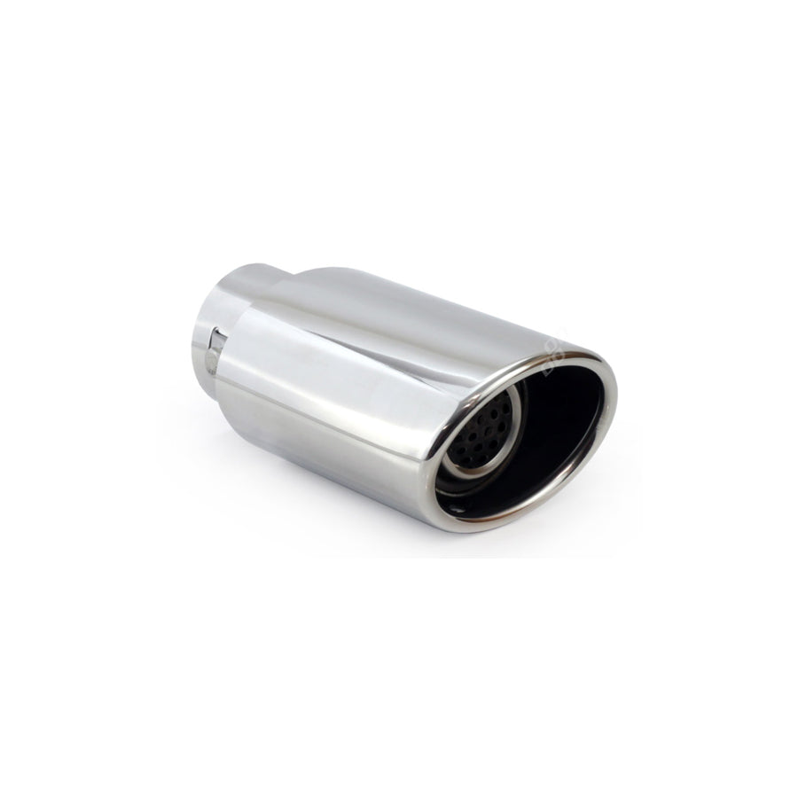 AMiO MT 003 01303 Exhaust tip 87 mm, straight, Stainless Steel, 146mm, 52, 65mm