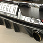 Rieger 00059589 VW Mk7 Golf GTI Rear Diffuser for Original Tailpipe Left & RIght -  Matte Black