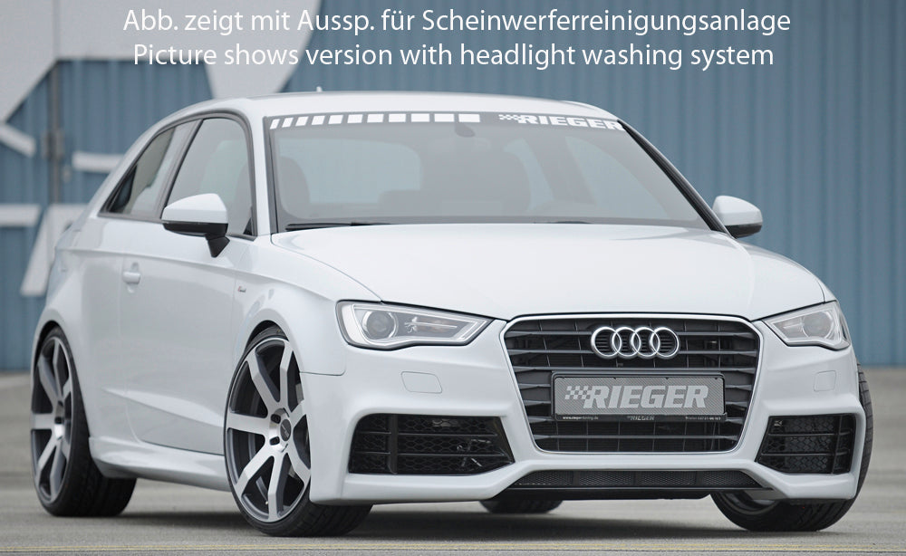 Rieger 00056792 Audi 8V Front Bumper (A3 & S3)
