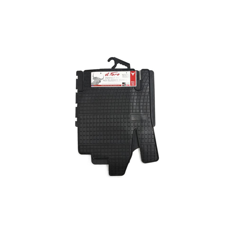 FROGUM Tailored 0650 Floor mat set Elastomer, Front, Quantity: 3, Black, (LHD)