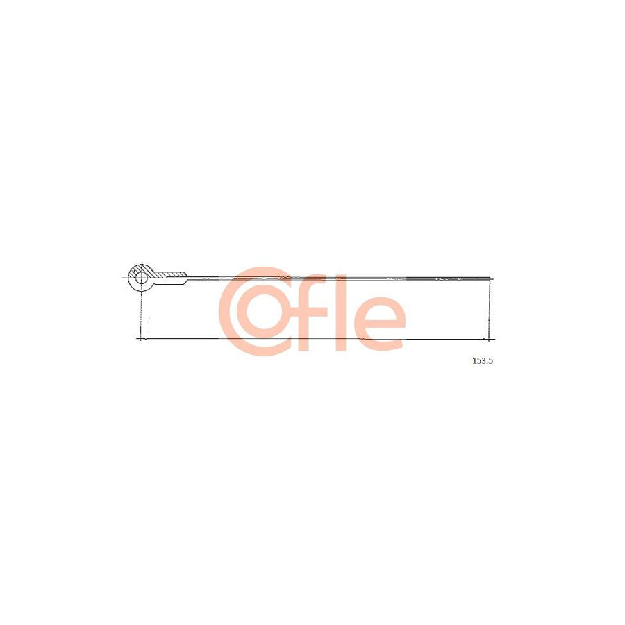 COFLE 153.5 Throttle Cable | Duco Car Parts UK Car Parts