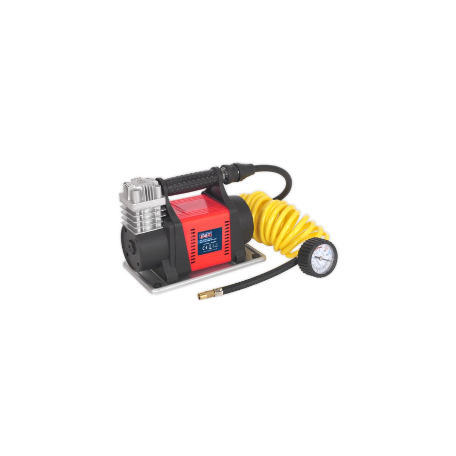 SEALEY MAC05 Air compressor 12V, 150 psi, Electric, cigarette lighter powered portable