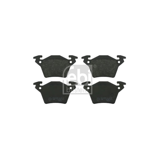 Febi Bilstein 16255 Brake Pad Set Rear Axle Excl Wear Warning Contact