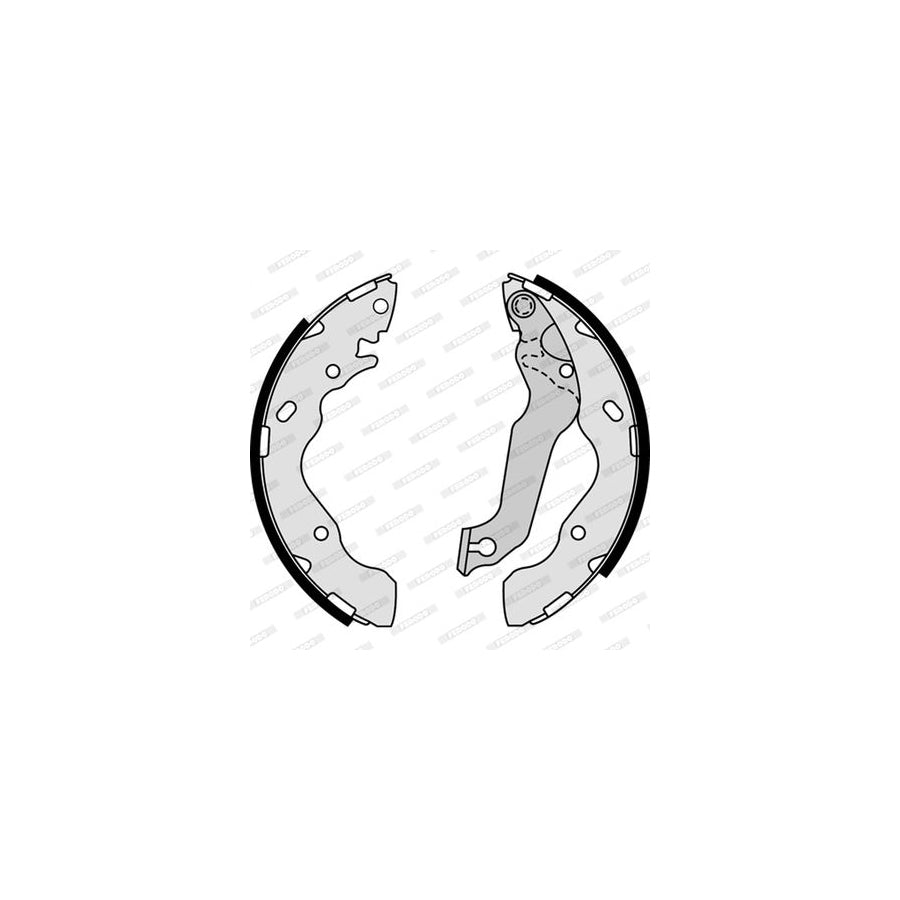 FERODO FSB4195 Brake Shoe Set PREMIER