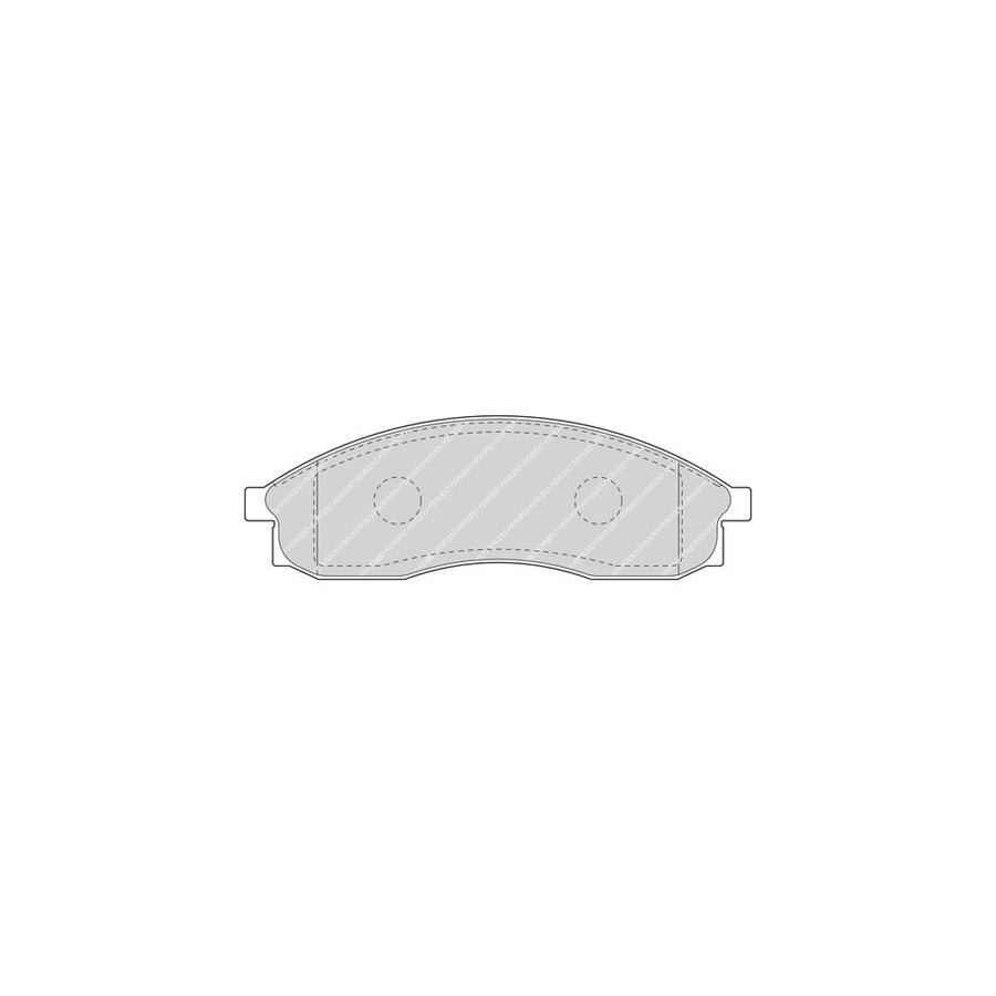 Ferodo Fqt874 Brake Pad Set For CITROEN Xantia Front Axle Incl Wear Warning Contact