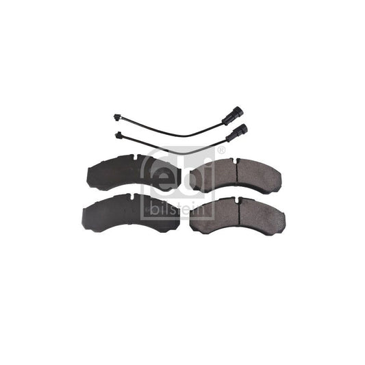 Febi Bilstein 116409 Brake Pad Set Rear Axle Incl Wear Warning Contact