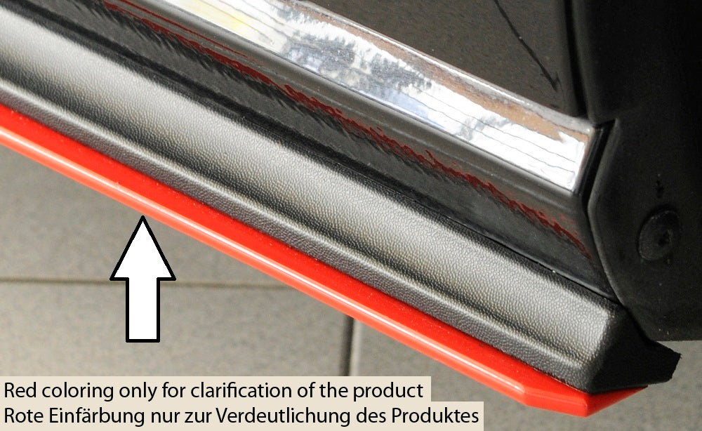 Rieger 00059588 VW Mk7 Golf Right Side Skirt Splitter (GTI, GTD & GTE)