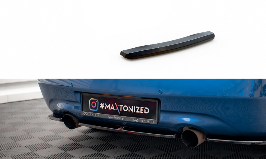 Maxton Design IN-G37S-C-RD1T Central Rear Splitter Infiniti G37 Coupe | Duco Car Parts UK Car Parts