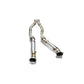 PERON Audi C7 De-cat Exhaust Downpipes (S6, S7, RS6 & RS7)