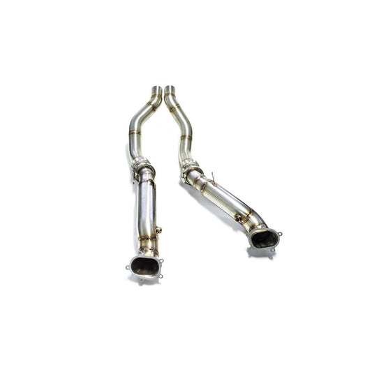 PERON Audi C7 De-cat Exhaust Downpipes (S6, S7, RS6 & RS7)