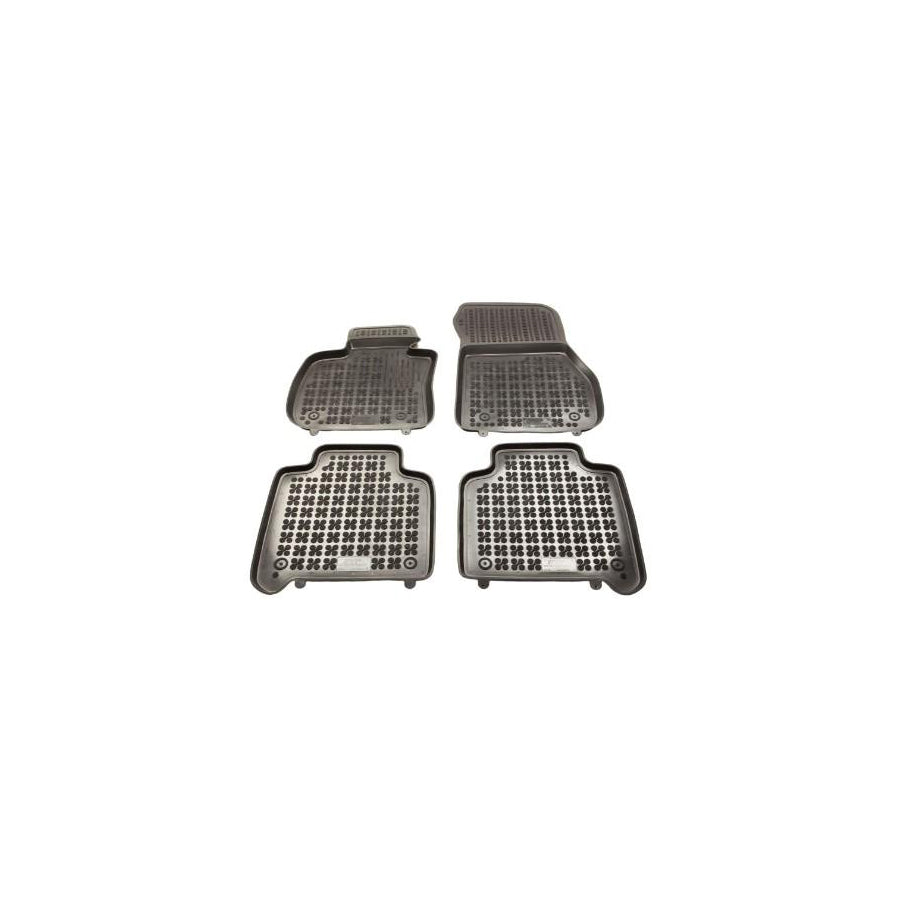 REZAW PLAST 200723 Floor mat set for BMW 2 Gran Tourer (F46) Elastomer, Front and Rear, Black