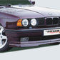 Rieger 00053012 BMW 5 Series E34 Front Splitter -  Matte Black