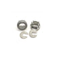 034Motorsport Rear Differential Carrier Mount Insert Kit, B6/B7 Audi A4/S4/RS4, Billet Aluminum
