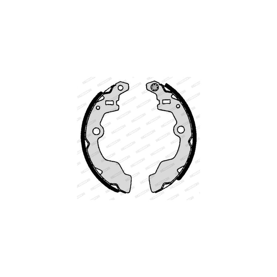 FERODO PREMIER FSB4013 Brake Shoe Set for SUZUKI ALTO