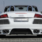 Rieger 00099051 Audi 8J TT Rear Bumper for Twin Tailpipe Left & Right - Carbon-Look