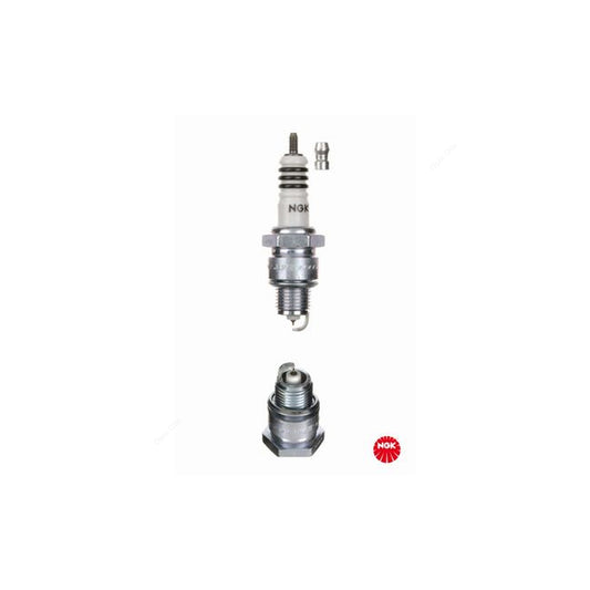 NGK BPR6HIX (4085) - Iridium IX Spark Plug / Sparkplug - Taper Cut Ground Electrode