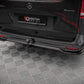 Maxton Design Mercedes Benz V-Class AMG-Line W447 Facelift Central Rear Splitter (with vertical bars)