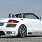 Rieger 00099051 Audi 8J TT Rear Bumper for Twin Tailpipe Left & Right - Carbon-Look