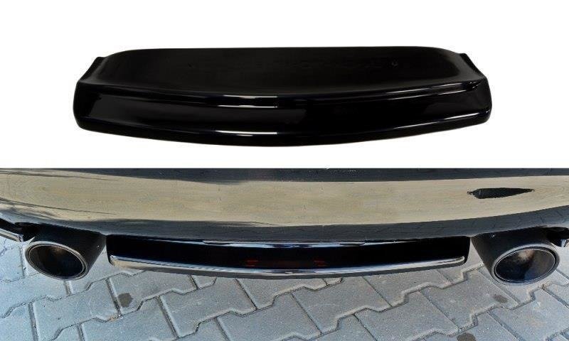 Maxton Design IN-QX-70-1F-RD1T Central Rear Splitter Infiniti QX70 | Duco Car Parts UK Car Parts