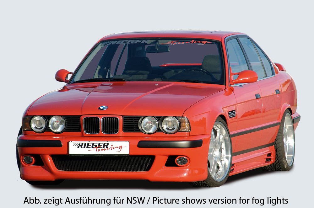 Rieger 00053010 BMW 5 Series E34 Front Bumper