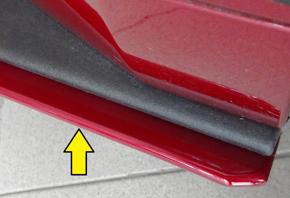 Rieger 00034252 Ford LAE Mustang 6 Right Side Skirt Splitter