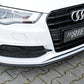 Rieger 00056795 Audi 8V Front Splitter (A3 & S3) -  Matte Black