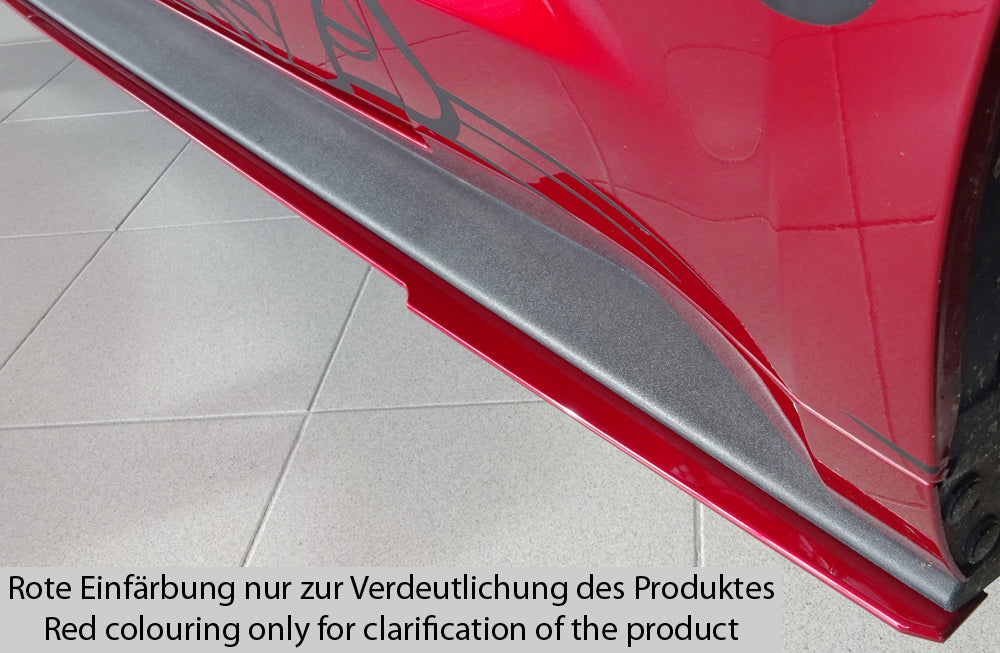 Rieger 00034252 Ford LAE Mustang 6 Right Side Skirt Splitter