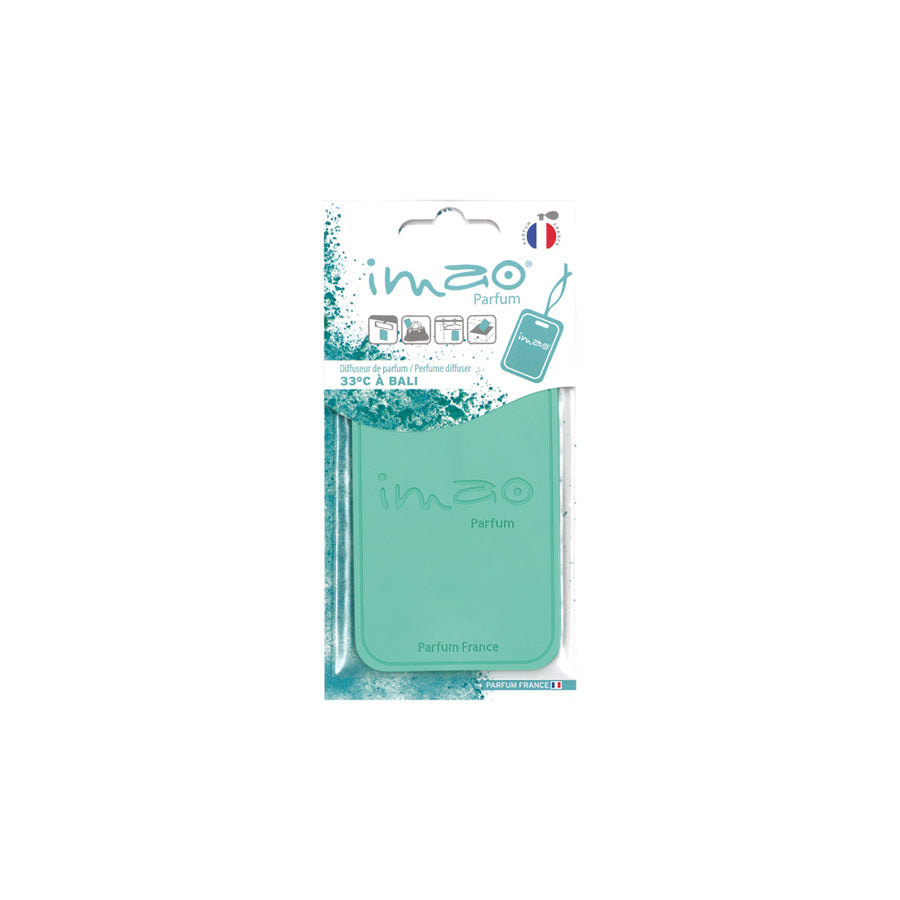 Imao 31 days, Floral 1710864 Car air freshener Blister Pack, Turquoise