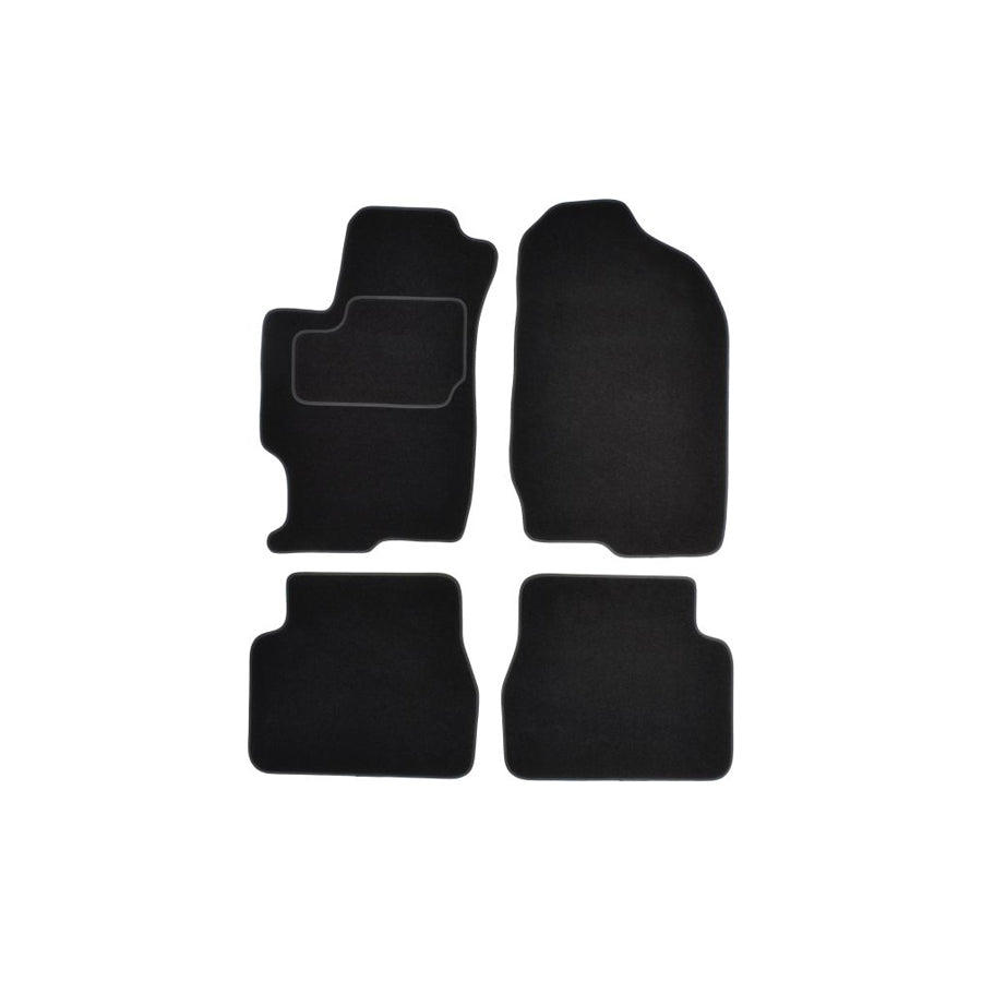 MAMMOOTH A041 MAZ70 PRM 01 Floor mat set for MAZDA 6 Textile, Front and Rear, Quantity: 4, Black