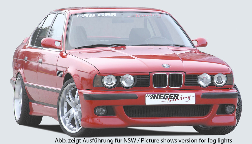 Rieger 00053010 BMW 5 Series E34 Front Bumper