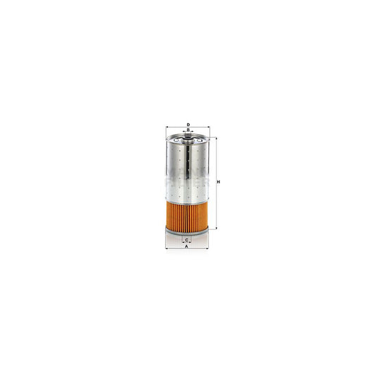 MANN-FILTER PF 1055/1 n Oil Filter suitable for MERCEDES-BENZ 100 with seal, Filter Insert
