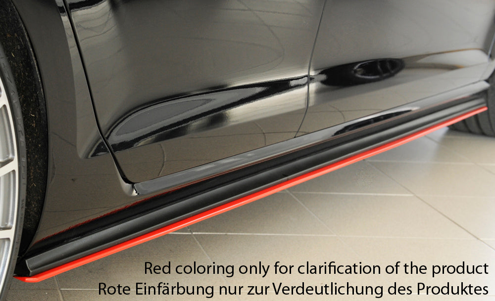 Rieger 00059588 VW Mk7 Golf Right Side Skirt Splitter (GTI, GTD & GTE)