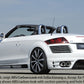 Rieger 00099051 Audi 8J TT Rear Bumper for Twin Tailpipe Left & Right - Carbon-Look