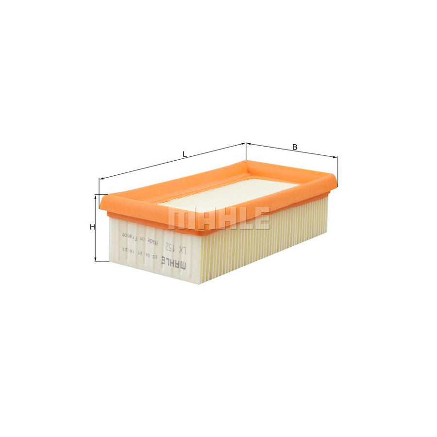 MAHLE ORIGINAL LX 152 Air Filter | Duco Car Parts UK Car Parts