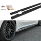 Maxton Design ME-C-205-AMG-C-SD1T Side Skirts Diffusers Mercedes Benz C63 AMG W205 Coupe | Duco Car Parts UK Car Parts
