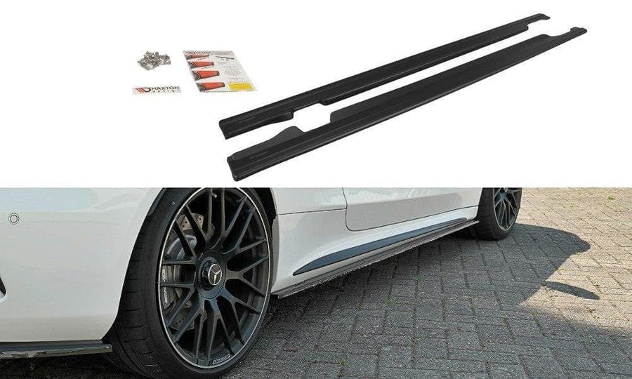 Maxton Design ME-C-205-AMG-C-SD1T Side Skirts Diffusers Mercedes Benz C63 AMG W205 Coupe | Duco Car Parts UK Car Parts