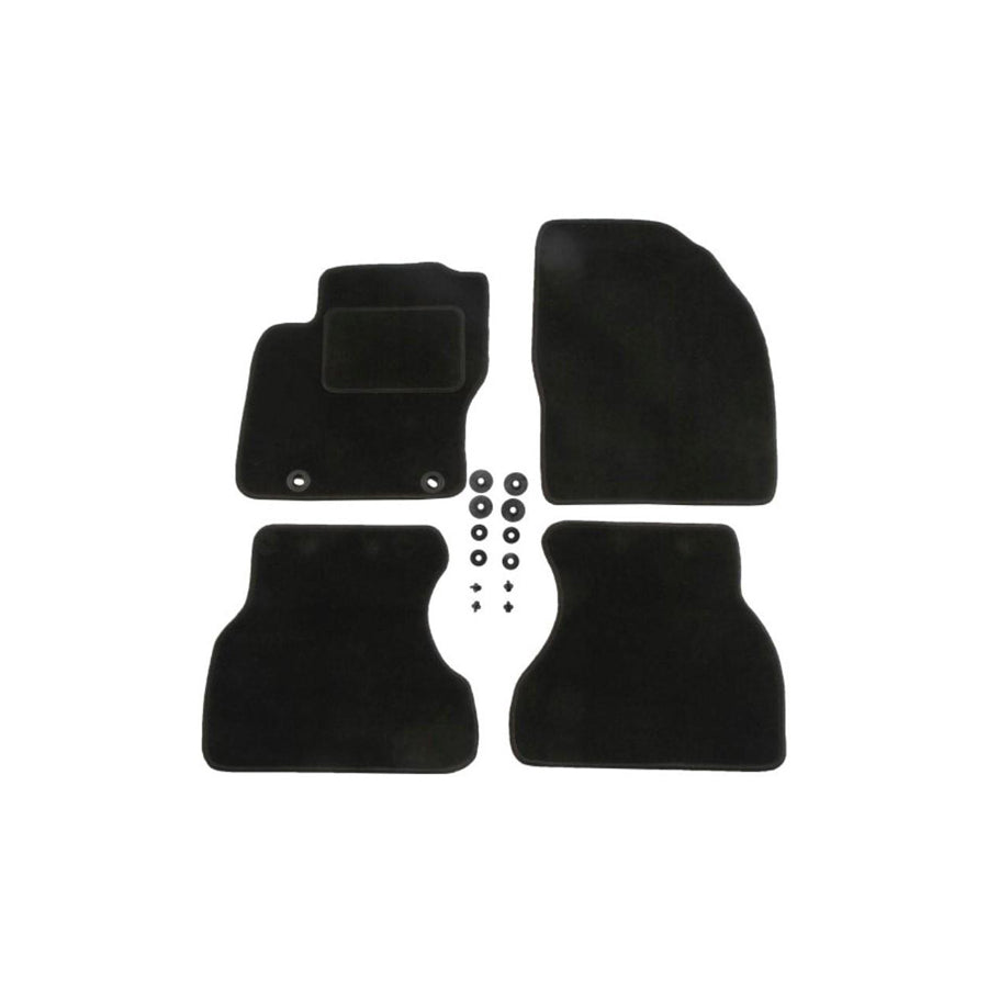 MAMMOOTH A041 FOR120 PRM 02 Floor mat set for FORD FOCUS Textile, Front and Rear, Quantity: 4, Grey