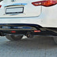 Maxton Design Infiniti QX70 Rear Side Splitters
