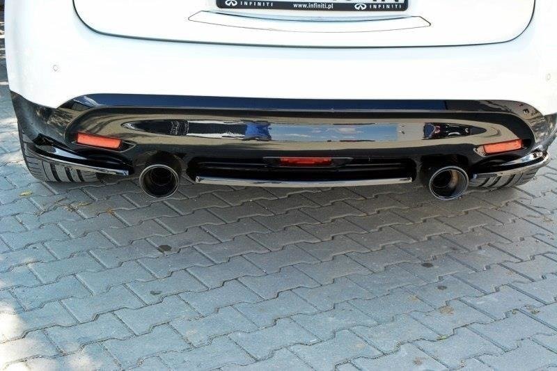 Maxton Design Infiniti QX70 Rear Side Splitters