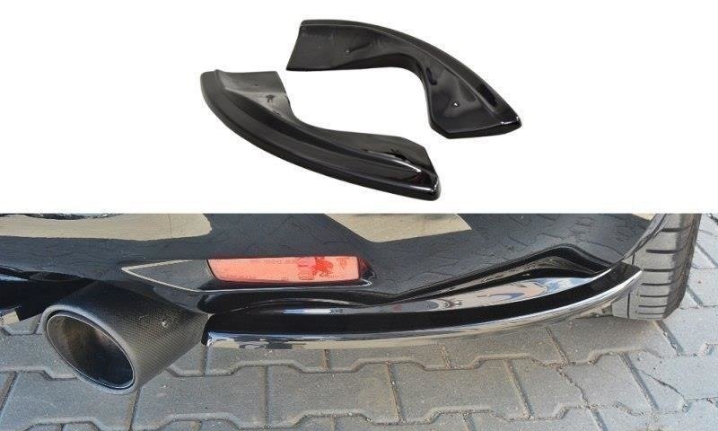 Maxton Design IN-QX-70-1F-RSD1T Rear Side Splitters Infiniti QX70 | Duco Car Parts UK Car Parts