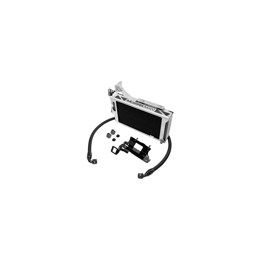 Mosselman BMW E90 E92 E93 335i Single To Twin Oil Cooler Kit Extension