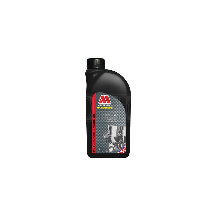 Millers Oils Motorsport CFS 5w-40 Fully Synthetic Engine Oil 1l