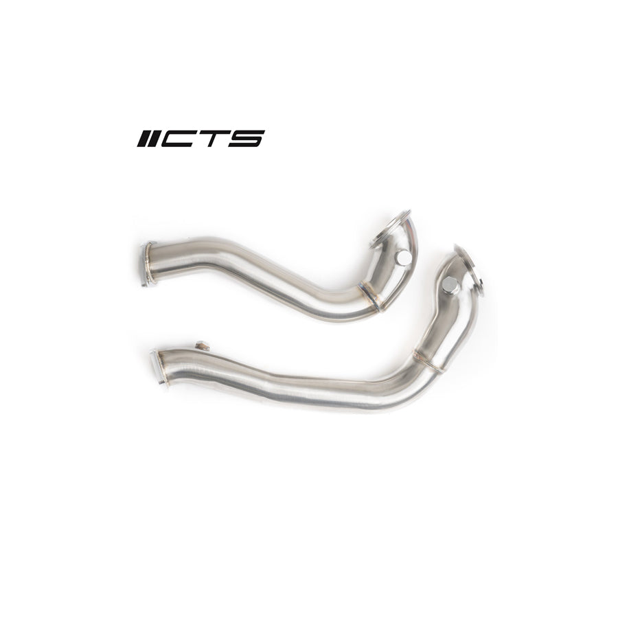 CTS Turbo BMW N54 E82 E88 E90 E92 2.5' Cast Downpipe Kit - RWD (135i & 335i)