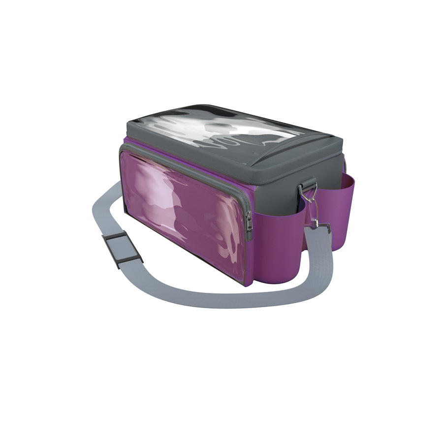 TULOKO Traveller`s Bag 0008 Rear seat organizer Grey, Violet