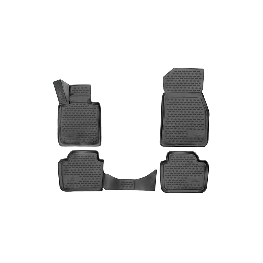 WALSER XTR 75019 Floor mat set Front and Rear