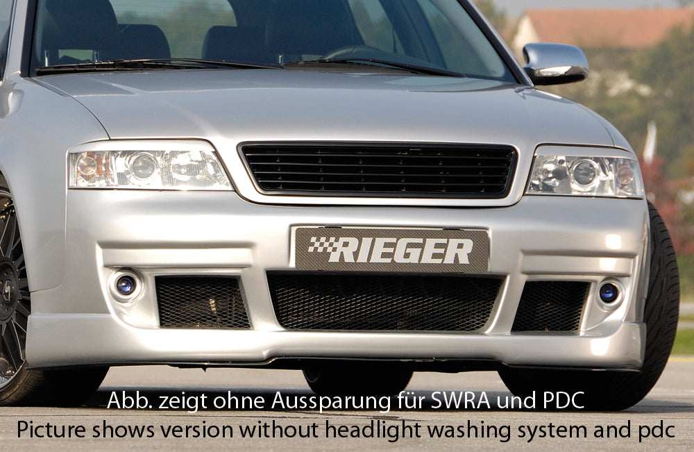 Rieger 00055312 Audi 4B A6 Front Bumper - S6-Look