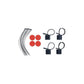 KW 68510462 Ford Focus III Cancellation Kit For Electronic Damping 2