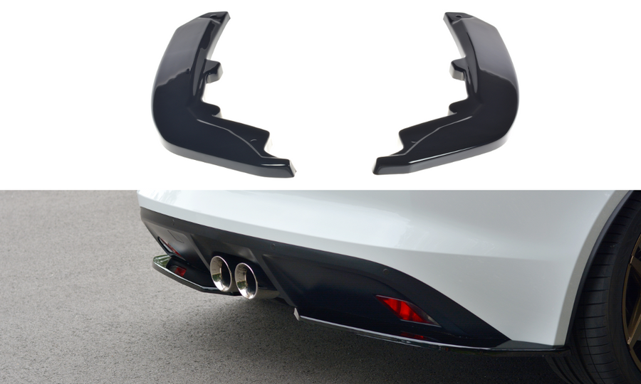 Maxton Design JA-F-TYPE-1-RSD1T Rear Side Splitters Jaguar F-Type | Duco Car Parts UK Car Parts